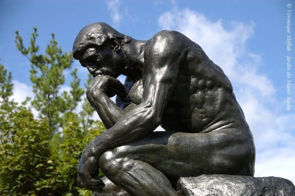Le penseur Rodin Wukali