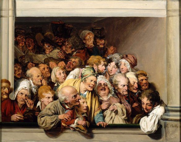 Louis Léopold Boilly, Une loge, un jour de spectacle gratuit