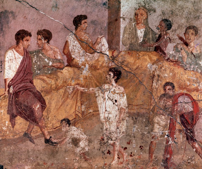 Deep inside radioscopy within the Roman Empire. (4) Daily life in Rome ...