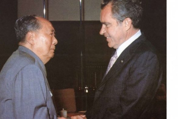 Mao et Nixon- les relations entre la Chine et les USA