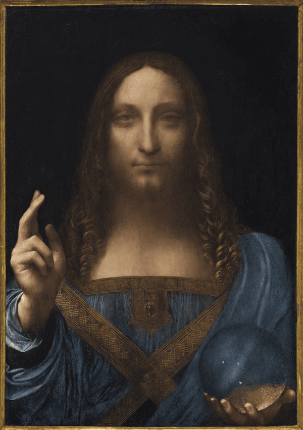 Salvator Mundi attributed to Leonardo da Vinci