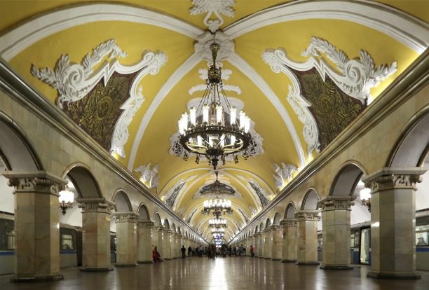 métro Moscou et URSS