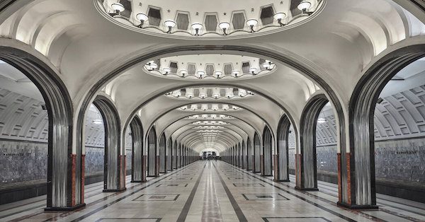 métro Moscou et URSS