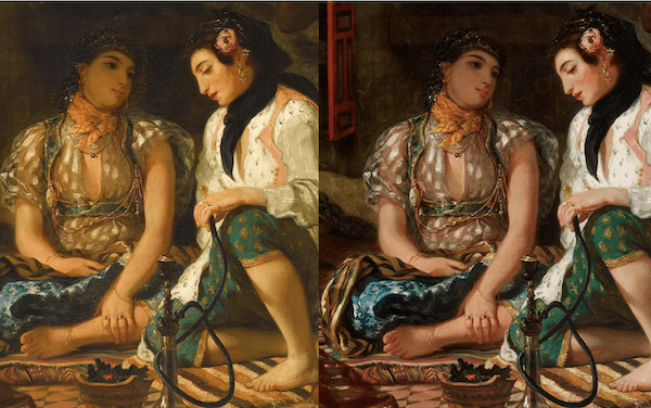 Eugène Delacroix Femmes d'Alger dans leur appartement musée du Louvre