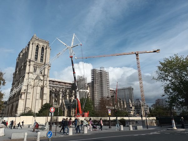 Notre-Dame de Paris travaux restauration
