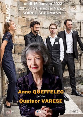 Anne Queffelec quatuor Varese
