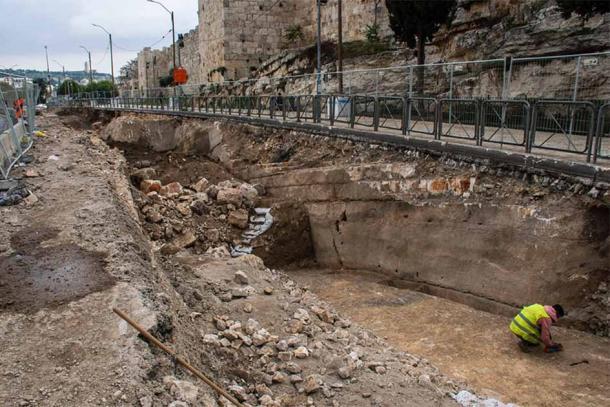 Jérusalem Vieille Ville archéologie fouilles