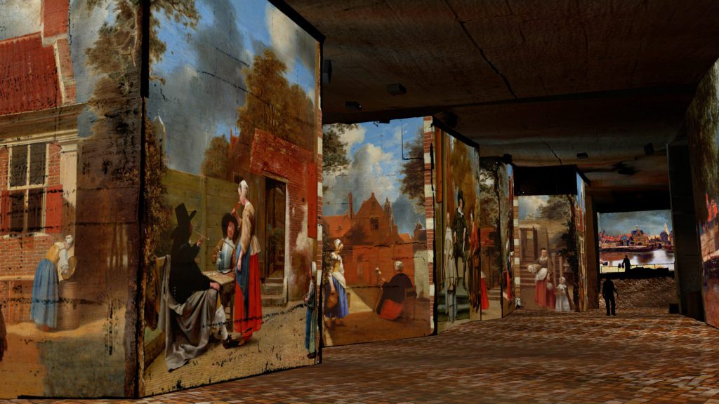 Carrières des Lumières Les Baux-de-Provence Rembrandt Vermeer Van Gogh Piot Mondrian