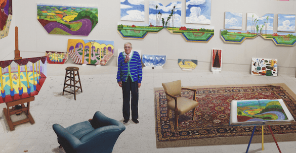 David Hockney exposition Musée Granet Aix-en-Provence 2023