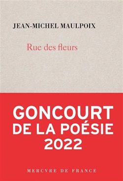 Jean-Michel Maulpoix Prix Goncourt de poésie 2022