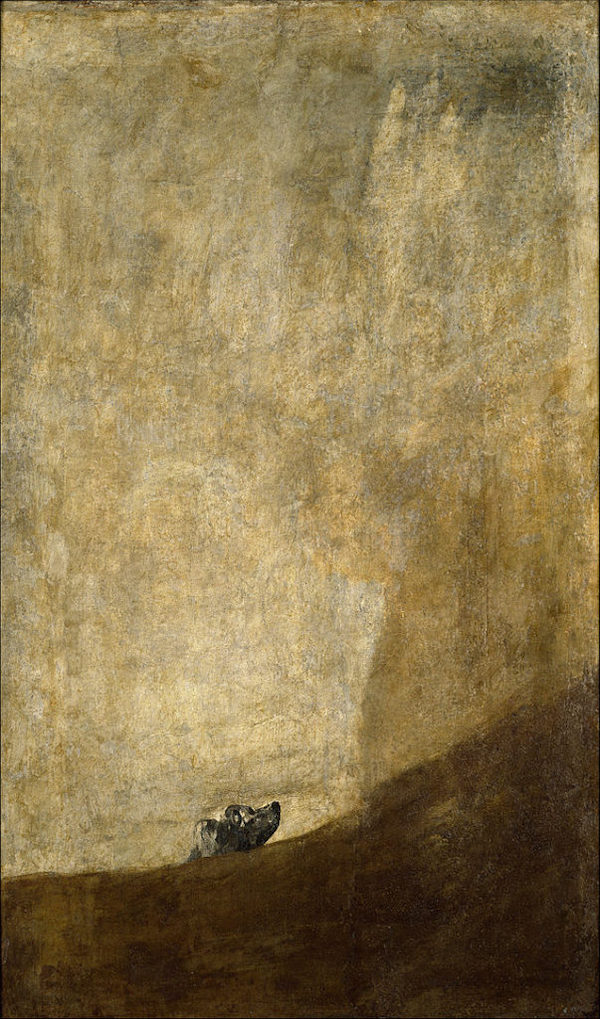 Francisco Goya, le chien , Musée du Prado